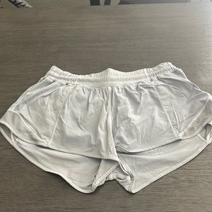 Off white lululemon shorts 2.5”